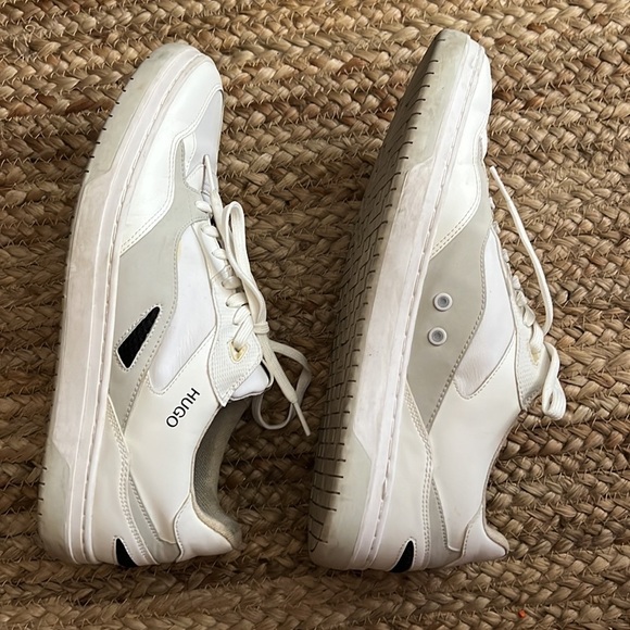 Hugo boss white shoes / sneakers size 9 or 42 - Picture 4 of 7